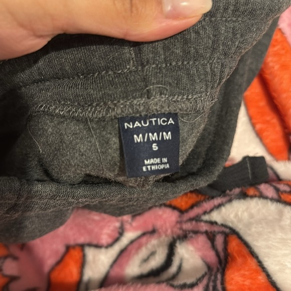 Nautica Kids Gray Jogger Pants - Picture 3 of 3